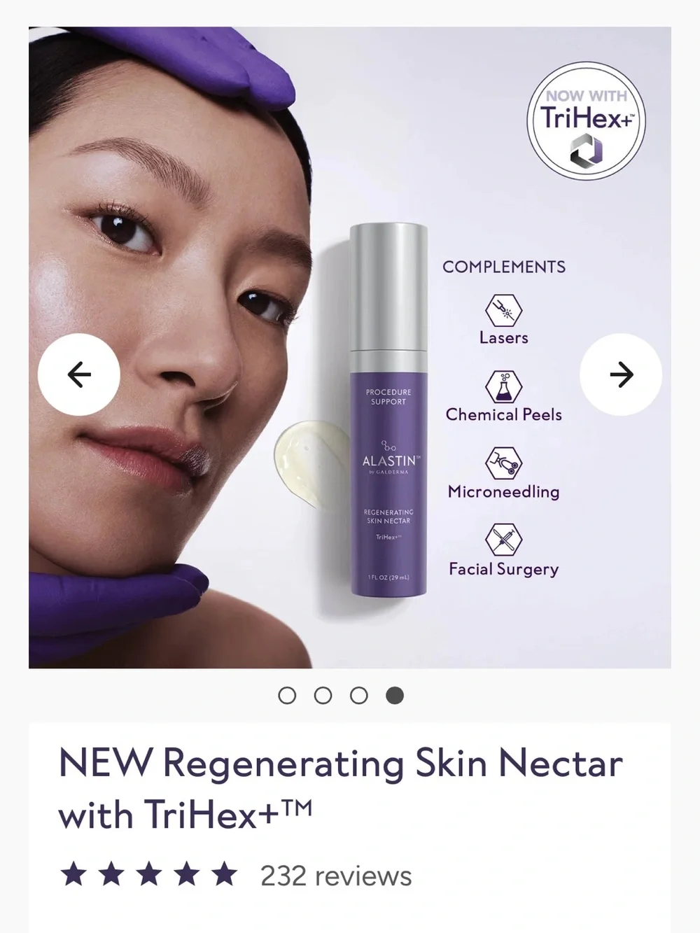 Alastin Regenerating Skin Nectar with TriHex+ Technology — NEW